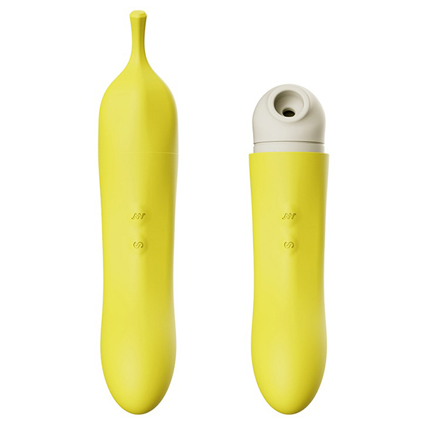 rd2041-1 čiulpiamas ir pulsuojantis vibruojantis bananas